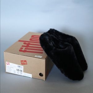 Fitflop furry slippers